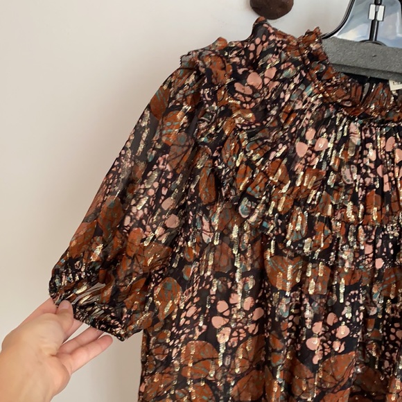 Ulla Johnson metallic top - Picture 3 of 8